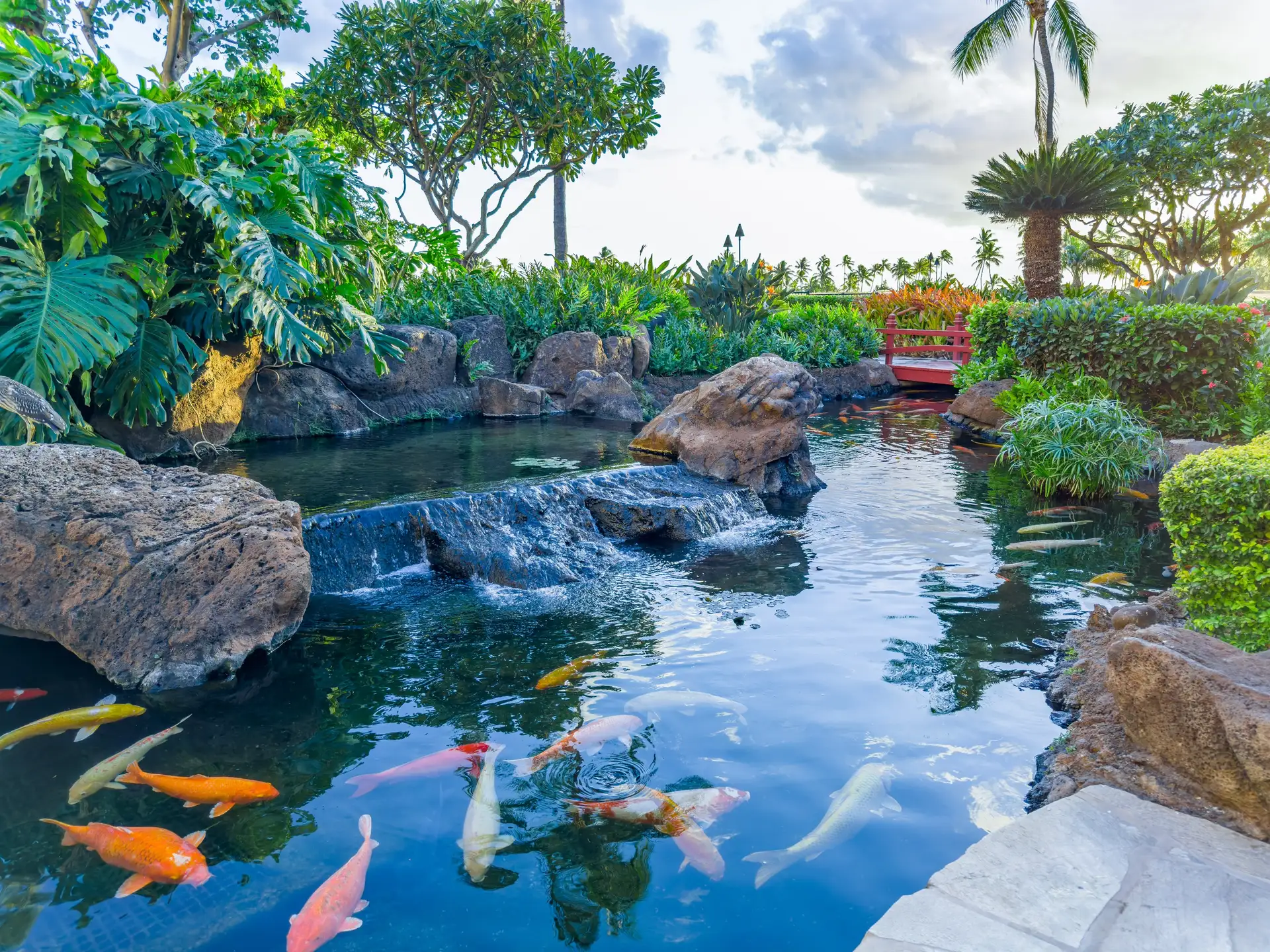 Ko Olina Resort grounds near Beach Tower Villa