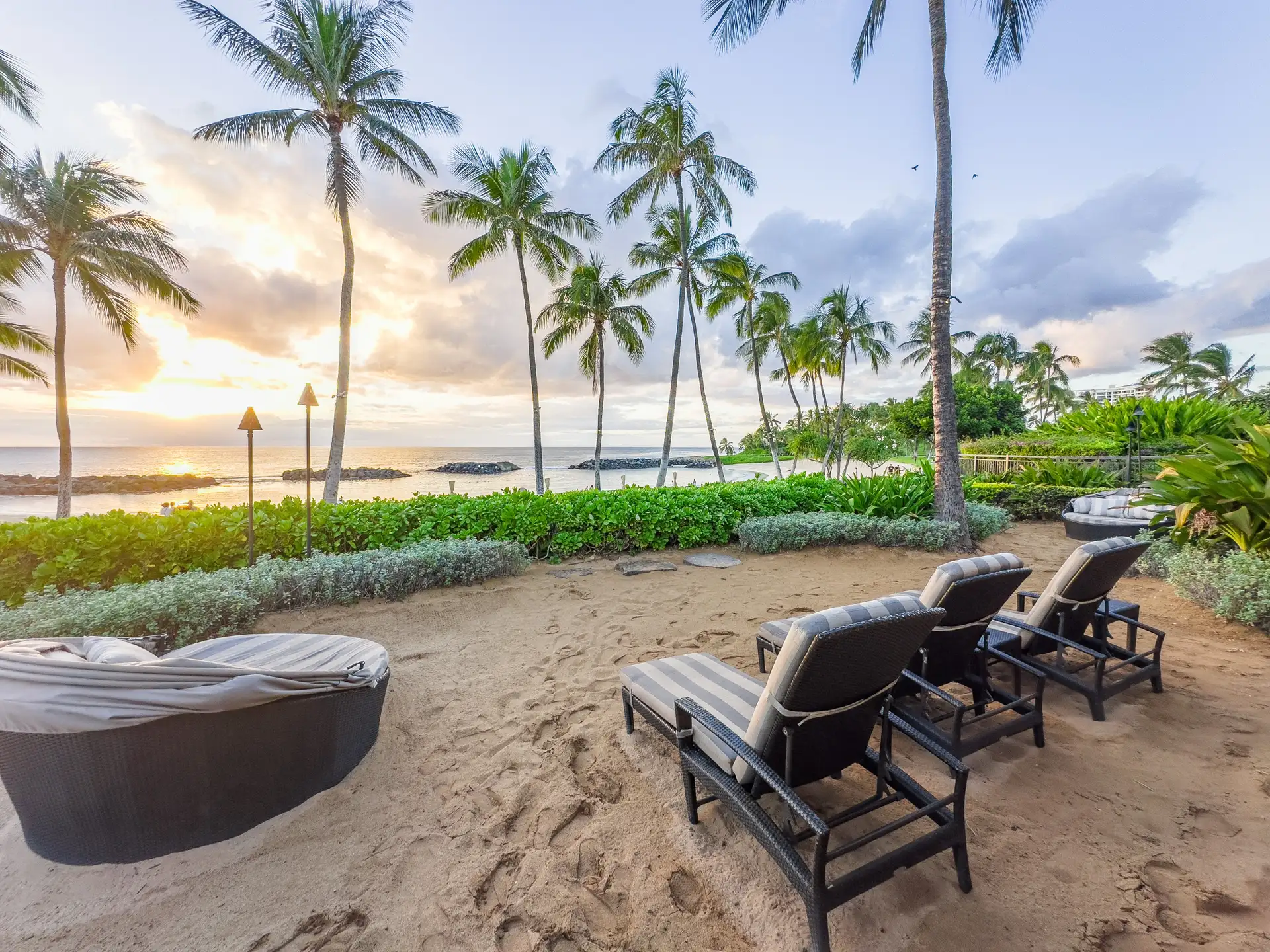 Beach Tower Villa resort location